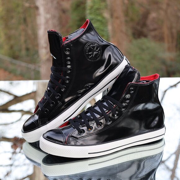 Converse Chuck Taylor All Star Hi Black Patent 2004 - Picture 2 of 14